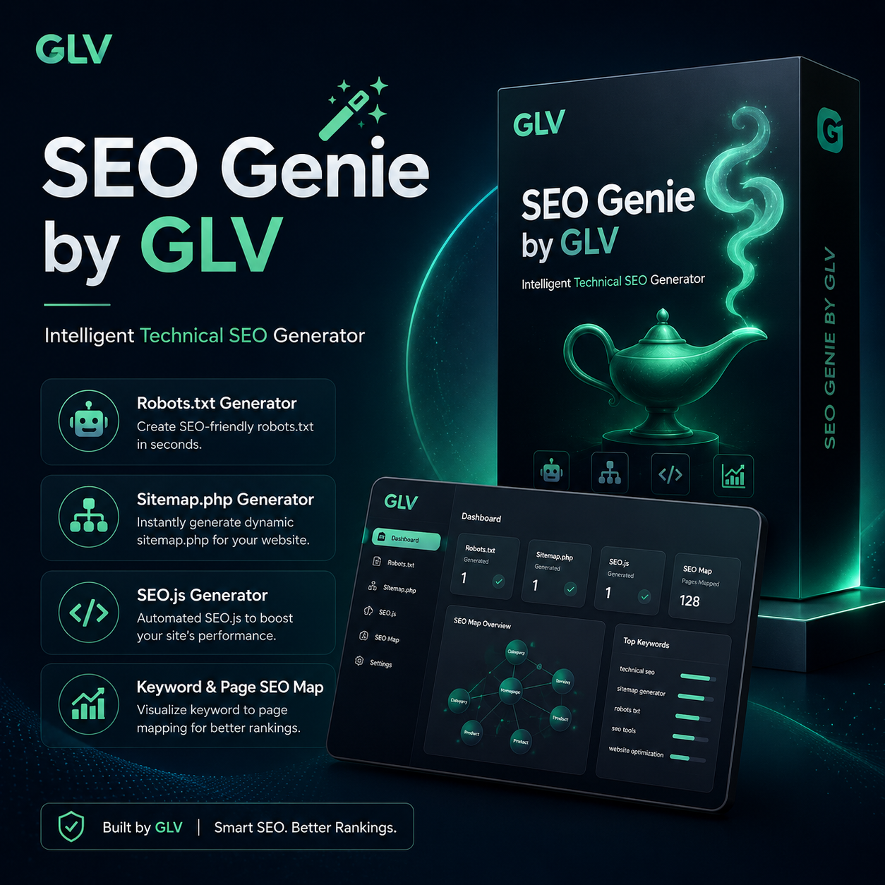 SEO Genie — Intelligent Technical SEO Generator software product